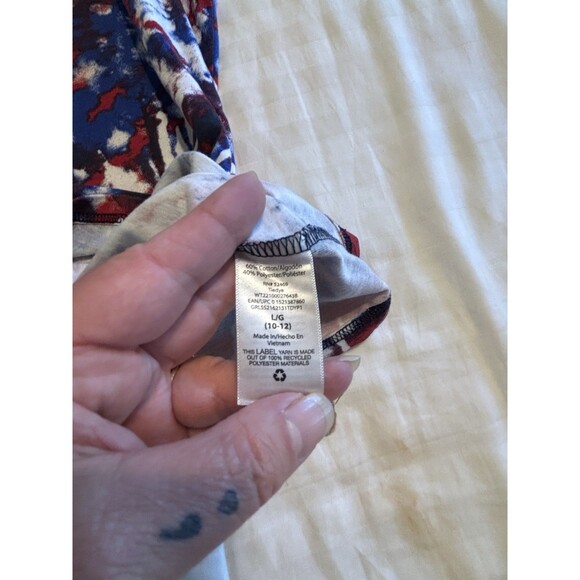 Celebrate Patriotic Red/white/blue Tank Lg 10/12 Boys youth - Picture 3 of 4